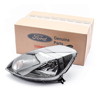 Farol lado esquerdo Ford Ka 2011 Á 2013 Escurecido Original