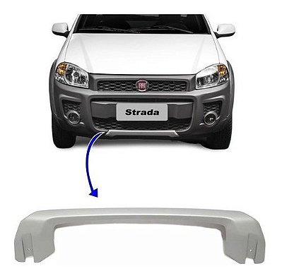 Moldura inferior parachoque dianteiro Strada 2013 em diante