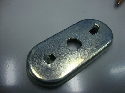 Suporte batente porta corrediça original Kombi 1997/ 2pç