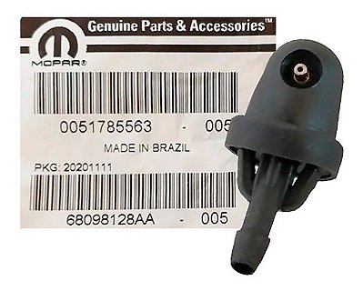 Bico esguicho brucutu limpador traseiro Fiat Uno 1985/2013