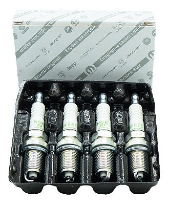 Jogo vela ignição original Uno Palio Strada Doblo Fire BKR6E 46480362