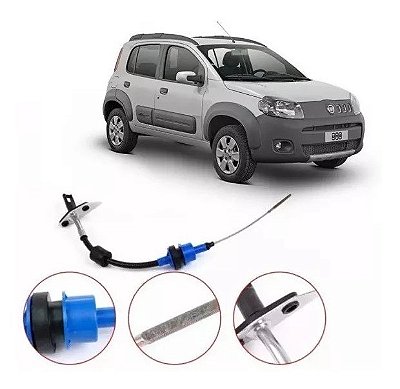 Cabo De Embreagem Fiat Novo Uno 2011-2014 Original 55248414