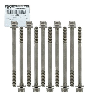 jogo parafuso cabeçote Fiat Palio Doblo Idea Strada Linea Etorq 55278308