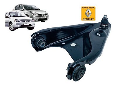 Par De Bandeja Suspensão Dianteira Logan Sandero 07 À 13