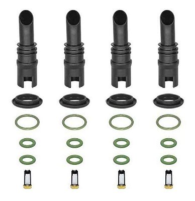 Kit De Filtro Bico Injetor Fox Gol Voyage 1.0 8v Flex Ds1274