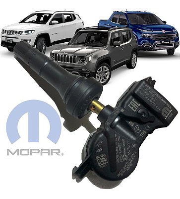 Sensor pressão pneu tpms Fiat Toro Jeep Renegade Compass original 53474795