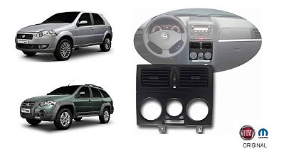 Moldura Painel Central Com Difusor De Ar Palio/siena/strada