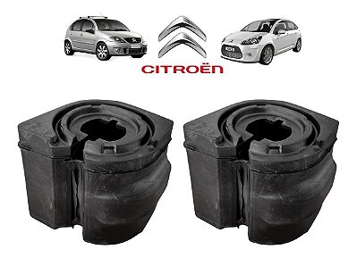 Kit Bucha Original Barra Estabilizadora Citroen C3 Até 2012