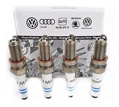 Jogo vela ignicao Vw Golf Jetta Tiguan 1.4 Tsi 2015 2016 2017 original 04E905612C