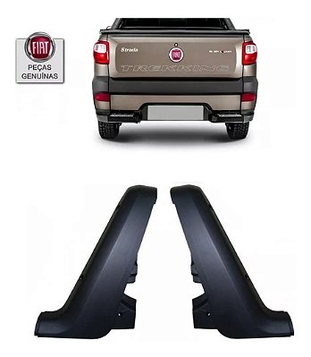 Kit Moldura Coluna Caçamba Strada Working 2014 2015 2016