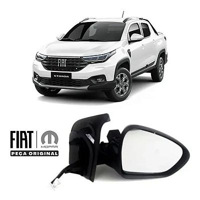 Retrovisor Eletrico Direito Nova Strada 2021 Original Fiat 100259410