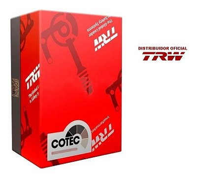 Pastilha Freio Traseiro Cotec Discovery 5 3.0 4x4 2016 2018