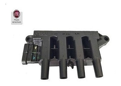 Bobina Original Ignição Palio Siena Uno 1.4 Flex Motor Evo 55280978