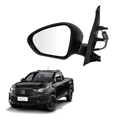 Retrovisor Lado Esquerdo Original NovFiat Strada 2020 2021