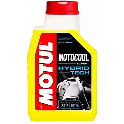 Fluido de radiador para motos Motul Motocool amarelo