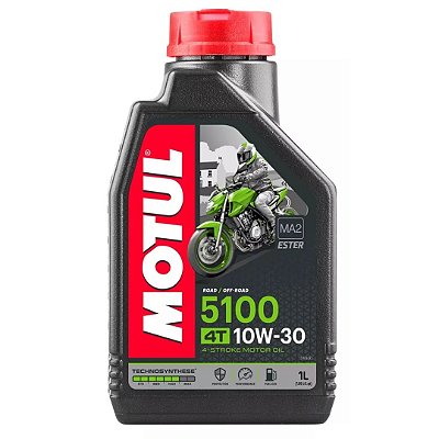 Óleo de motor Motul semi-sintético 10W30 Moto e Quadriciclo