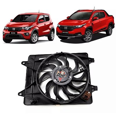 Eletroventilador nova Strada 1.4 Mobi 3cc original 52022972