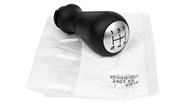 Manopla bola alavanca cambio Peugeot 206 207 original 2403x9