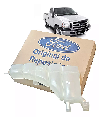 Reservatório de agua do radiador s/ tampa - F250/f350/ F4000 6C358A080AC