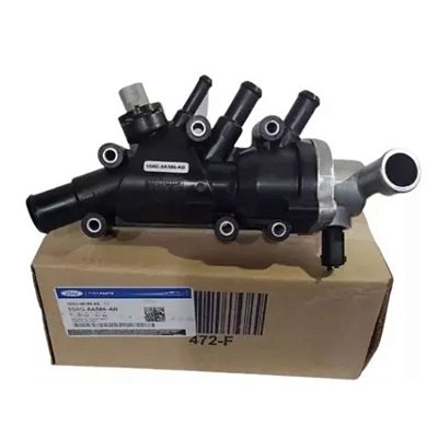 Válvula termostatica completa Fiesta Ecosport Focus 1.6 Flex 5S6G8A586AB