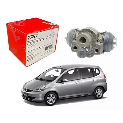 Par cilindro roda traseiro Honda Fit 2004 A 2008 trw rccr03380