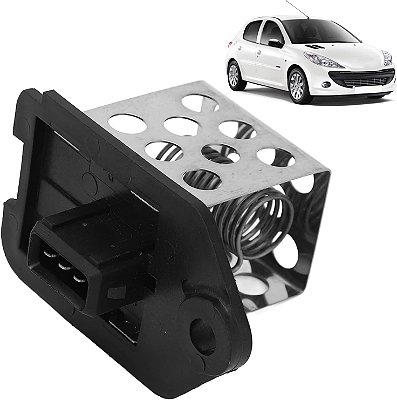 Resistencia eletroventilador ventoinha motor Peugeot 206 1267e3