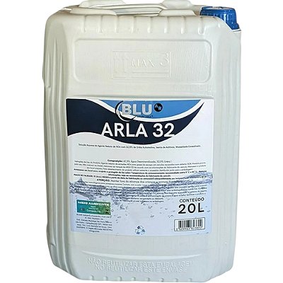 Arla 32 20L Agente Redutor Líquido Para Veículos A Diesel