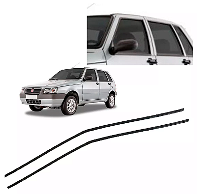 Par guarnição pingadeira diant Elba Premio Uno mille 4 portas original 7529770-7529769