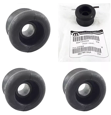 Kit 4 roldana banco original Fiat Palio Uno Strada Siena 47302224