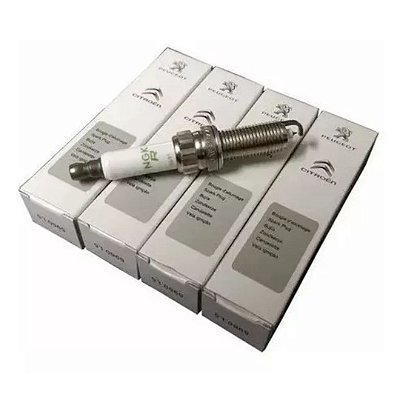 Jogo vela de ignição Peugeot Citroen motor 1.6 thp Psa 5960L5