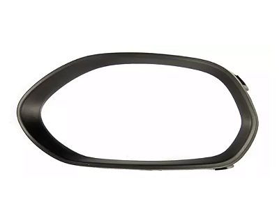 Moldura farol neblina esquerda preta Fiat Toro 2016 a 2021