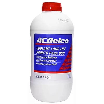 Aditivo Radiador Pronto Para Uso Acdelco 1 Litro Laranja 93344704