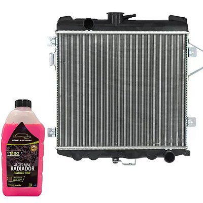 Radiador Opala 4cc 2.5 1983 a 1993 Valeo + aditivo de brinde TA087003R