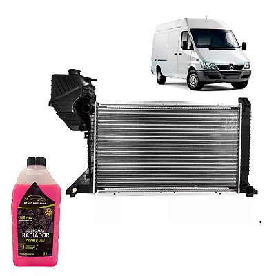 Radiador Mercedes Benz Sprinter 311 313 314 Cdi 2002 a 2009 + aditivo 734689