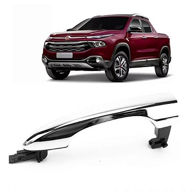 Maçaneta externa porta diant/tras cromada Original Fiat 100234454