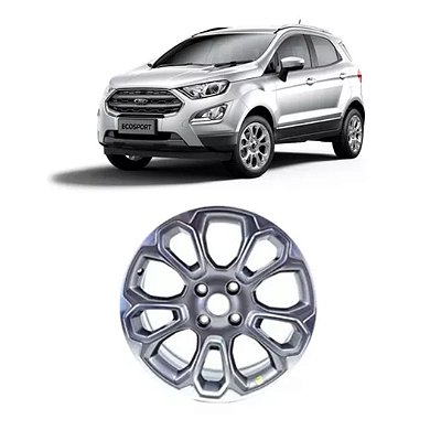 Roda Liga Aro 17 Prata Ecosport Original Ford Unidade