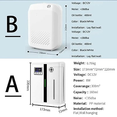 Difusor de fragrância para sala de espera ou xasa oleos essenciais