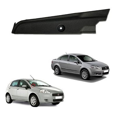 Acabamento Moldura Parabrisa Direito Punto Linea Original