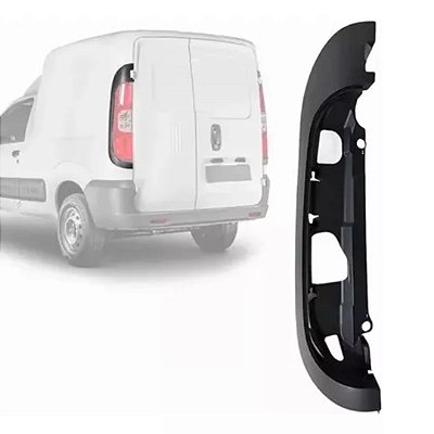 Moldura Lanterna Lado Esquerdo Nova Fiorino 2014 em diante