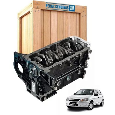 Motor Parcial Celta 1.0 Vhc Flex 2006 A 2014 Gm 24579314