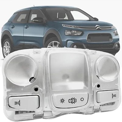 Luz de Teto Central Interior Peugeot 208 3008 5008 Cactus