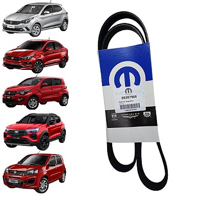 Correia Auxiliar Original Fiat Novo Uno Palio Fiorino Strada 55267966