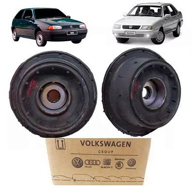 Par Coxim Amortecedor Dianteiro Gol Santana Original Vw 377412329B