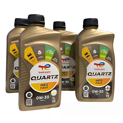 Kit 4 Total Quartz Ineo First 0w30 Sn