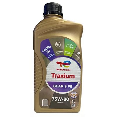 Oleo De Cambio Manual 75w80 Total Trax Gear 9 Fe Api Gl4