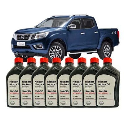 Kit Oleo Do Motor 5w30 Dpf Diesel Nissan Frontier 7 Litros