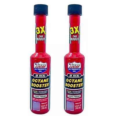 Aditivo Aumento Octanagem Octane Booster Lucas Oil Kit C/2