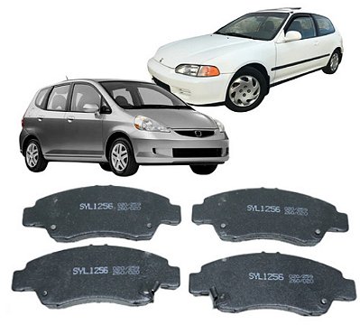 Pastilha De Freio Dianteiro S.y.l Honda Civic E Fit