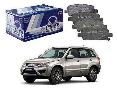 Pastilha Freio Traseira Syl Grand Vitara 2.0l 2009 2010 2011