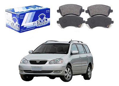 Pastilha Freio Dianteira Syl Corolla 1.8 Xei 2006 2007 2008